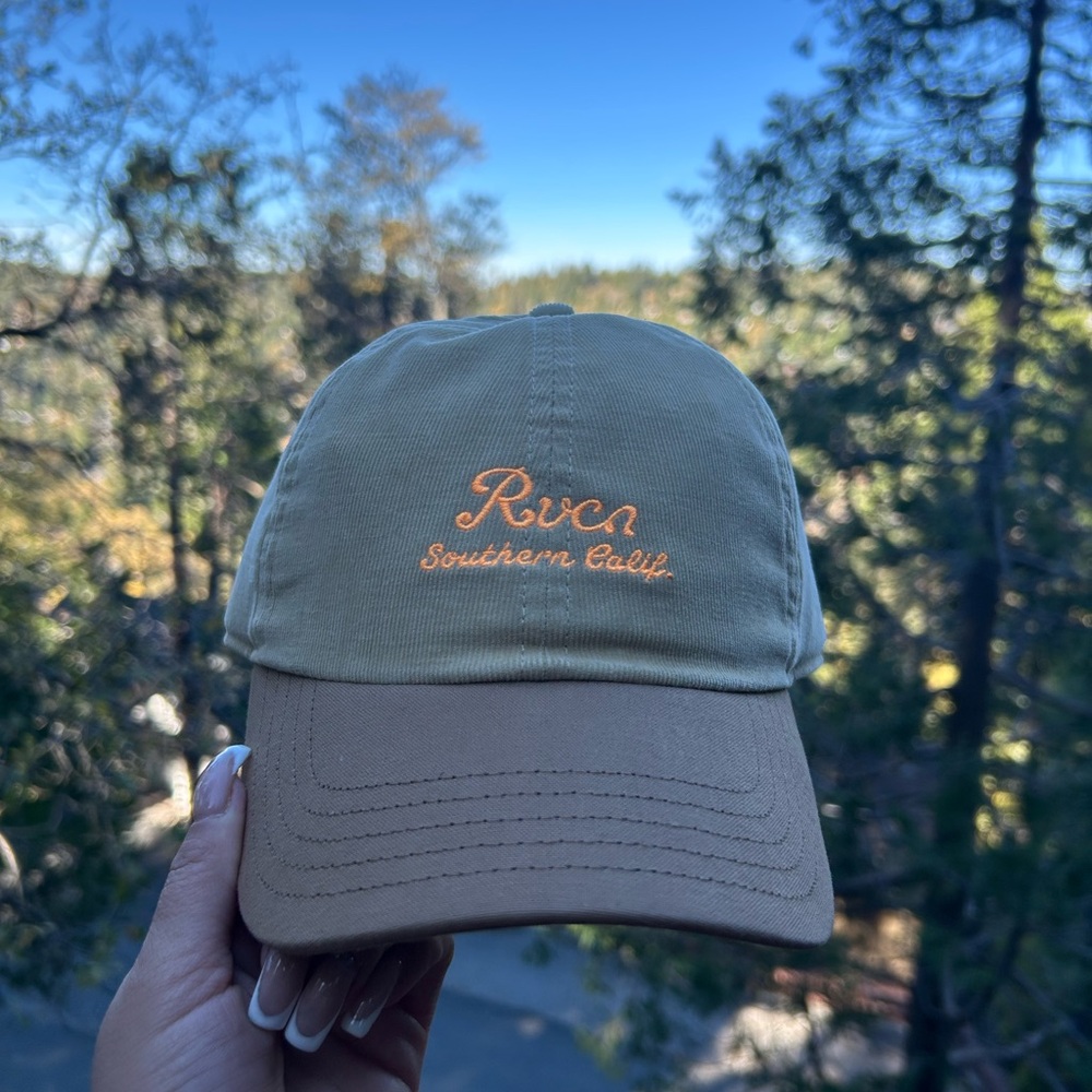 RVCA Black and Tan Cap